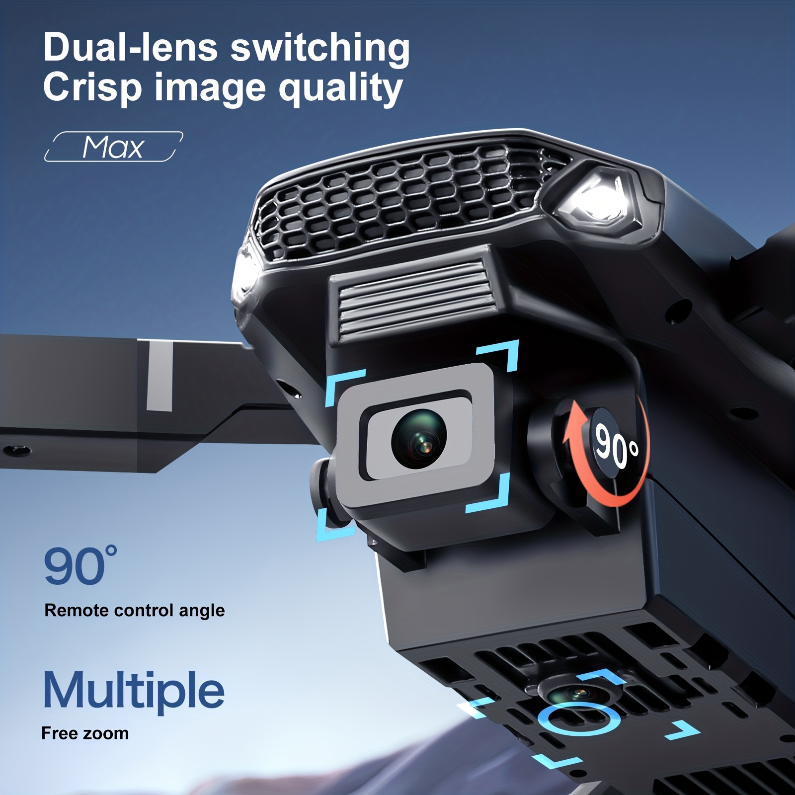 طائرة بدون طيار E88PRO MAX الق - مراجعة Drone Camera 4K وسعره