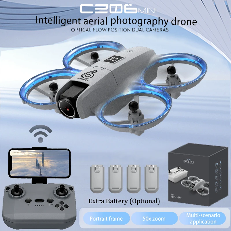 طائرة بدون طيار CZ06 Mini RC Q - مراجعة Drone Camera Night Vision وسعره