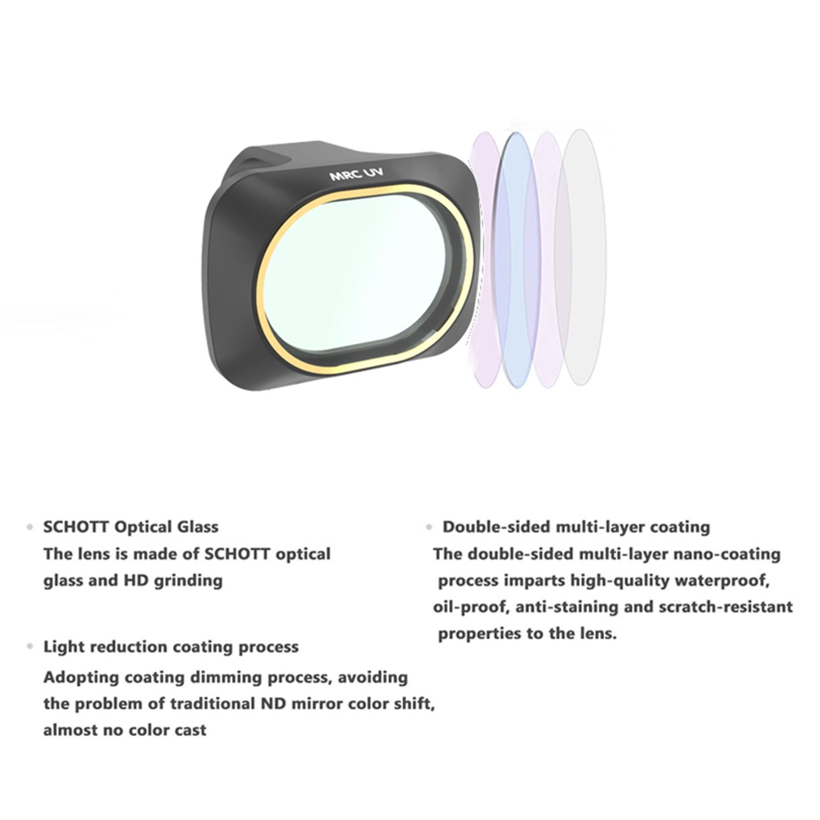 مجموعة فلاتر عدسات متعددة الطب - مراجعة Drone Camera Filter وسعره