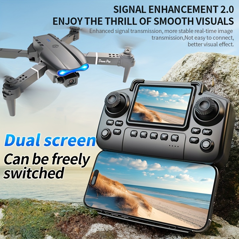 طائرة بدون طيار قابلة للطي E99 - مراجعة Drone Camera Professional وسعره