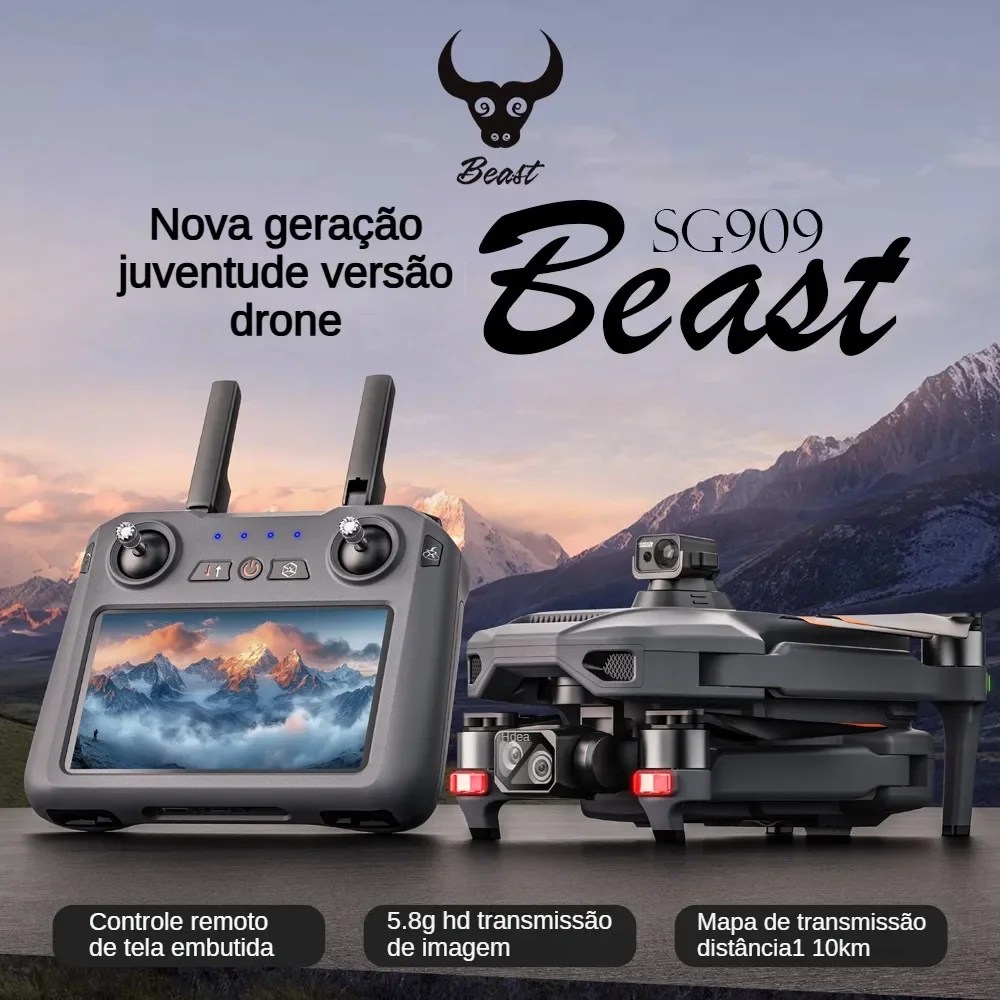 ZLL SG909 SG909MAX طائرة بدون  - مراجعة Drone Camera 4K وسعره